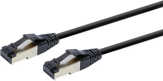 Изображение Kabelis Gembird S/ FTP Cat. 8 LSZH Patch Cord Black 15 m