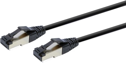 Picture of Kabelis Gembird S/ FTP Cat. 8 LSZH Patch Cord Black 7.5 m