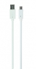 Picture of Kabelis Gembird USB-A Male - USB Type-C Male 0.5m White