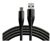 Изображение Kabel USB EverActive USB-A - USB-C 1 m Czarny (CBB-1CHB)