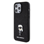 Picture of Karl Lagerfeld Fixed Glitter Ikonik Logo Metal Pin Back Case for Apple iPhone 15 Pro Max