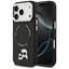Picture of Karl Lagerfeld KARL LAGERFELD case for IPHONE 17 Pro Max compatible with MagSafe KLHMP17XPSMLRKCK (PU K&C Pins) black