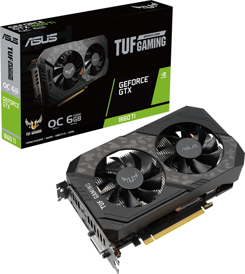 Picture of Karta graficzna Asus TUF GeForce GTX 1660 Ti Gaming Evo OC 6GB GDDR6 (TUF-GTX1660TI-O6G-EVO-GAMING)