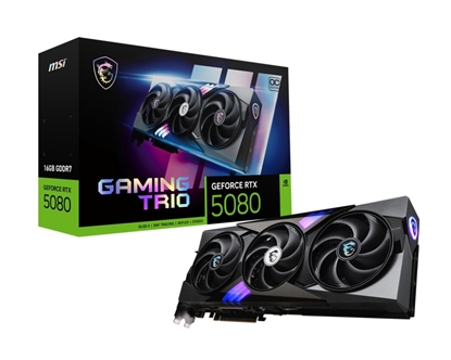Изображение Karta graficzna GeForce RTX 5080 GAMING TRIO OC 16G GDDR7 256bit 3DP/HDMI