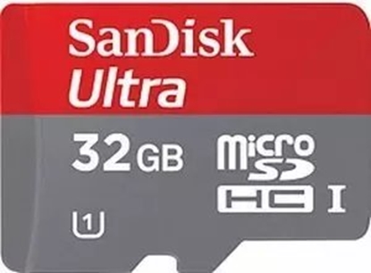 Attēls no Karta SanDisk Ultra MicroSDHC 32 GB Class 10 UHS-I  (SDSDQUA032GU46A)