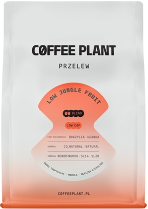 Attēls no Kawa ziarnista Coffee Plant COFFEE PLANT - kawa ziarnista niskokofeinowa LOW Jungle Fruit Filter 250 g
