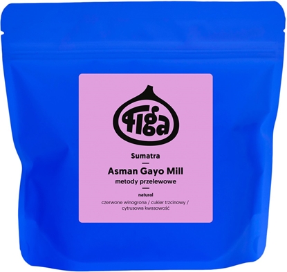 Attēls no Kawa ziarnista Figa Coffee Kawa ziarnista Sumatra Asman Gayo Mill 250g