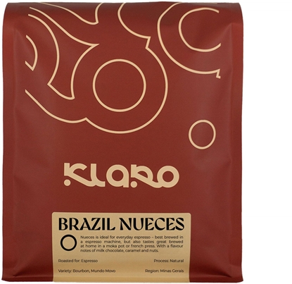 Attēls no Kawa ziarnista Hard Beans Coffee Klaro kawa ziarnista Brazylia Orzechy Espresso 1 kg