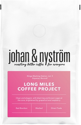 Attēls no Kawa ziarnista Johan & Nyström Johan & Nyström - kawa ziarnista Burundi Long Miles Ninga Washed Filter 250 g