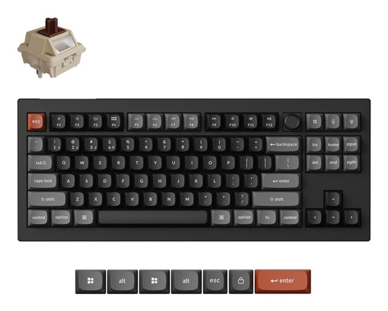 Изображение KEYBOARD WRL V3 ULTRA/BLACK V3U-D3 KEYCHRON