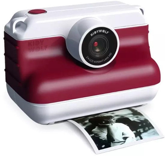 Изображение Kidywolf Instant Camera with Selfie Function red