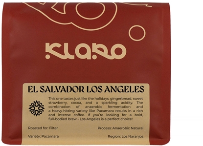Изображение Klaro - kawa ziarnista Salwador Los Angeles Anaerobic Natural Filter 250 g
