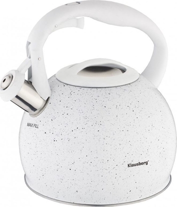 Attēls no Klausberg CZAJNIK Z GWIZDKIEM 3L KLAUSBERG KB-7265 MARBLE