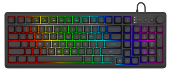 Picture of Klaviatūra Savio GALAXIS RGB
