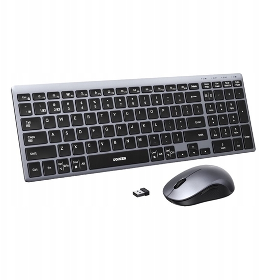 Изображение Klawiatura + mysz Ugreen UGREEN Bezprzewodowy zestaw Klawiatura + Mysz MK552