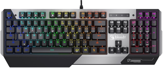 Изображение Klawiatura A4Tech A4tech Bloody LIGHT STRIKE B865N mechaniczna RNBW klawiatura gamingowa USB CZ