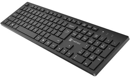 Изображение Klawiatura Herring bezprzewodowa US 2.4GHZ slim