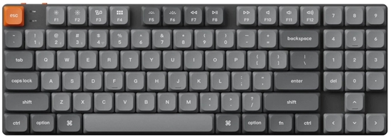 Picture of Klawiatura Keychron K13 Max QMK/VIA Hot Swap Low Profile Gateron Mechanical (K13M-H1)