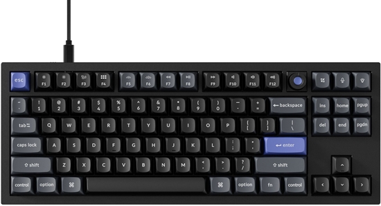 Изображение Klawiatura Keychron Q3 HE 8K Keychron Lime Magnetic Switch (Q3HW-M1)