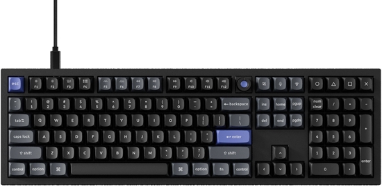 Изображение Klawiatura Keychron Q6 HE 8K Keychron Lime Magnetic Switch (Q6HW-M1)