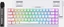 Picture of Klawiatura MCHOSE Ace 68 Ice Blue Magnetic Switch (MC-Ace68-15)