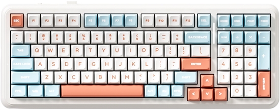Изображение Klawiatura MCHOSE K99 V2 Icy Creamsicle (MC-K99V2-3)