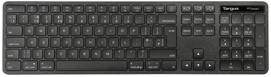 Picture of Klawiatura Targus EcoSmart* klawiatura full size antimicrobial bezprzewodowa Bluetooth 5.0 2.4 GHz AZERTY francuski czarny