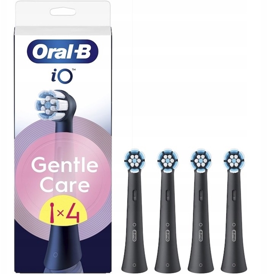 Изображение Kocówka Oral-B iO RB SB-4 Gentle Clean Czarny 4 szt.