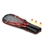 Изображение Komplekts NRS001 CROSSMINTON SET 2 ROCKETS SHUTTLECOCKS RED COVER NILS
