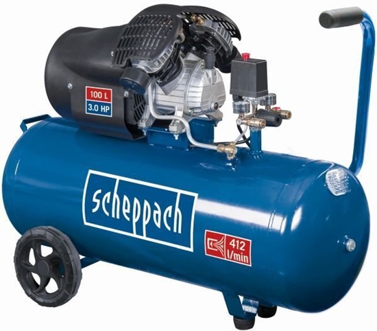 Изображение Kompresor samochodowy Scheppach Kompresor Scheppach HC100DC 100 L