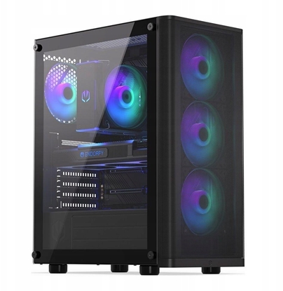 Attēls no Komputer Adax Komputer ADAX DRACO EXTREME WXIHC12400F i5-12400F/B760/8GB/500GB/RTX5050-8GB/Wi-Fi/BT/W11H