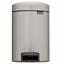 Picture of Kosz na mieci Brabantia BRABANTIA kosz na mieci z pedaem NewIcon 3 l Soft Grey 252181 (8710755252181)