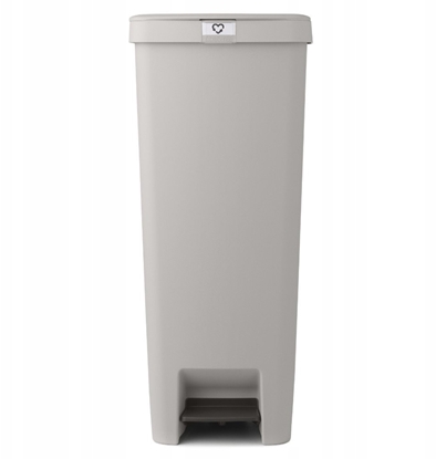Attēls no Kosz na mieci Brabantia Brabantia StepUp 40L Pedal Bin Mid Grey