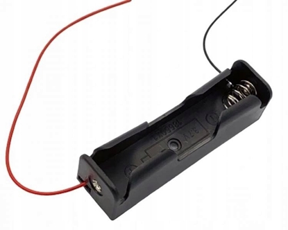 Attēls no Koszyk na baterie 1szt. 18650