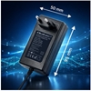 Изображение Ładowarka do akumulatora AGM GEL | Prostownik 12V | 2A | 24W |   5.5x2.1 | kabel 1.8m 