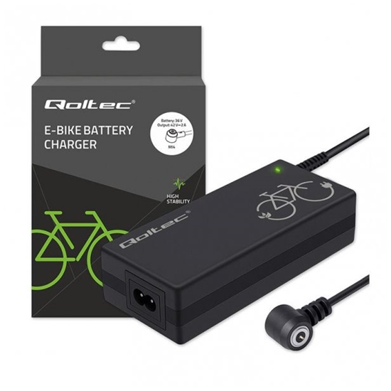 Изображение Ładowarka do roweru elektrycznego 36V | 42V | 2A | Mi4 Magnetic  TIP +kabel zasilający 
