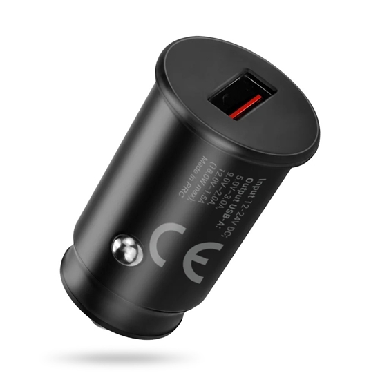 Изображение Ładowarka samochodowa CC-15Q QC3.0 18W 1XUSB