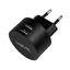 Picture of Ładowarka sieciowa  2x USB-A, 10.5W, czarna 