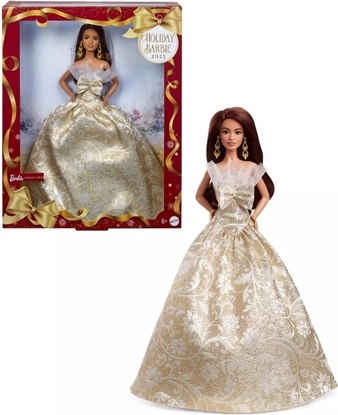 Attēls no Lalka Barbie Mattel Signature 2025 Holiday Lalka kolekcjonerska, witeczna (JBH97)