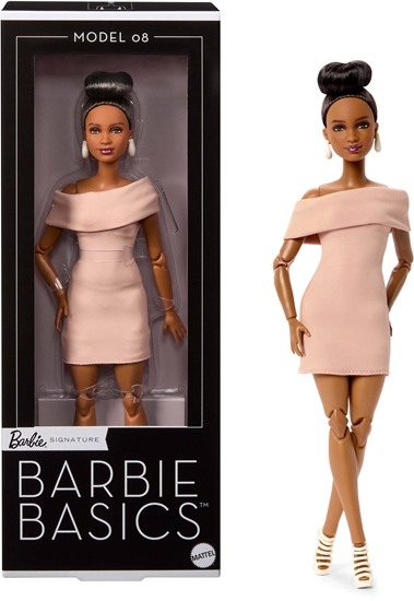 Picture of Lalka Barbie Mattel Signature Basics Lalka kolekcjonerska 08 (JJX27)