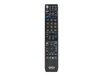 Attēls no Lamex LXH1026 TV remote control for Sharp RM-L1026+ LCD/LED TVs