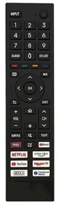 Attēls no Lamex LXP80H Remote TV controller Hisense ERF3B80H - A21180E A20510B