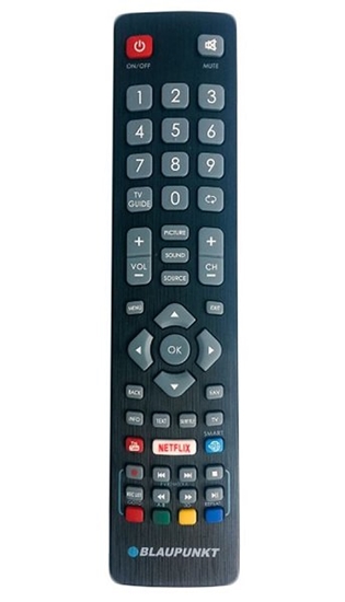 Picture of Lamex LXRMC0008 TV remote control LCD Blaupunkt SHARP ,SMART, NETFLIX,YOUTUBE