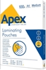 Picture of Laminēšanas plēve Fellowes APEX 100gab Glossy A4 Medium