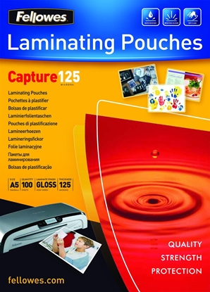 Изображение Laminēšanas plēves Fellowes ImageLast A5 125 Micron Laminating Pouch - 100 pack