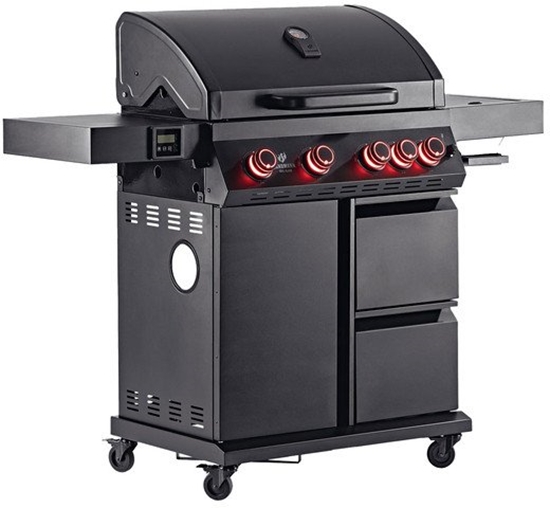 Picture of Landmann Cool Black 4.1 maxX Grill ogrodowy gazowy 18.6 kW 76 cm x 41 cm