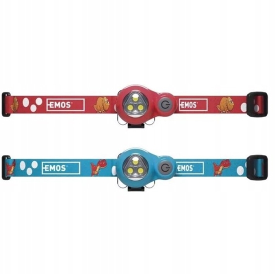 Picture of Latarka Emos Przedni latarnik - Dino 2 times CR2032 8 szt. w witrynie P3540 (8592920096680)