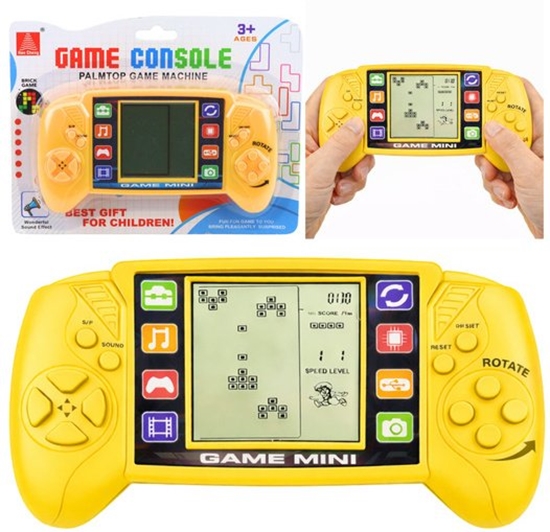 Изображение LeanToys Elektroniczna Gra Konsola Do Gry Tetris Przenona LCD óta