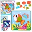 Attēls no LeanToys Kreatywne Puzzle Geometryczne Mozaika Ukadanka Edukacyjna 35 el.
