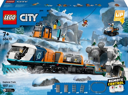 Attēls no LEGO CITY 60470 Explorers Artic Polar Express Train
